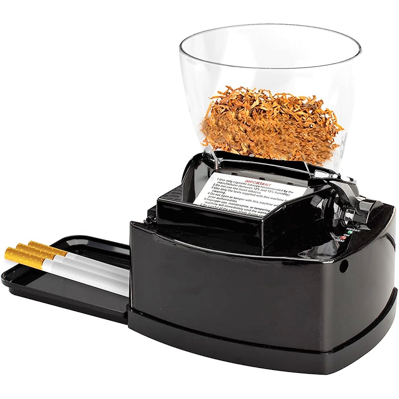 Ev Tipi Elektrikli Sigara Sarma Makinesi